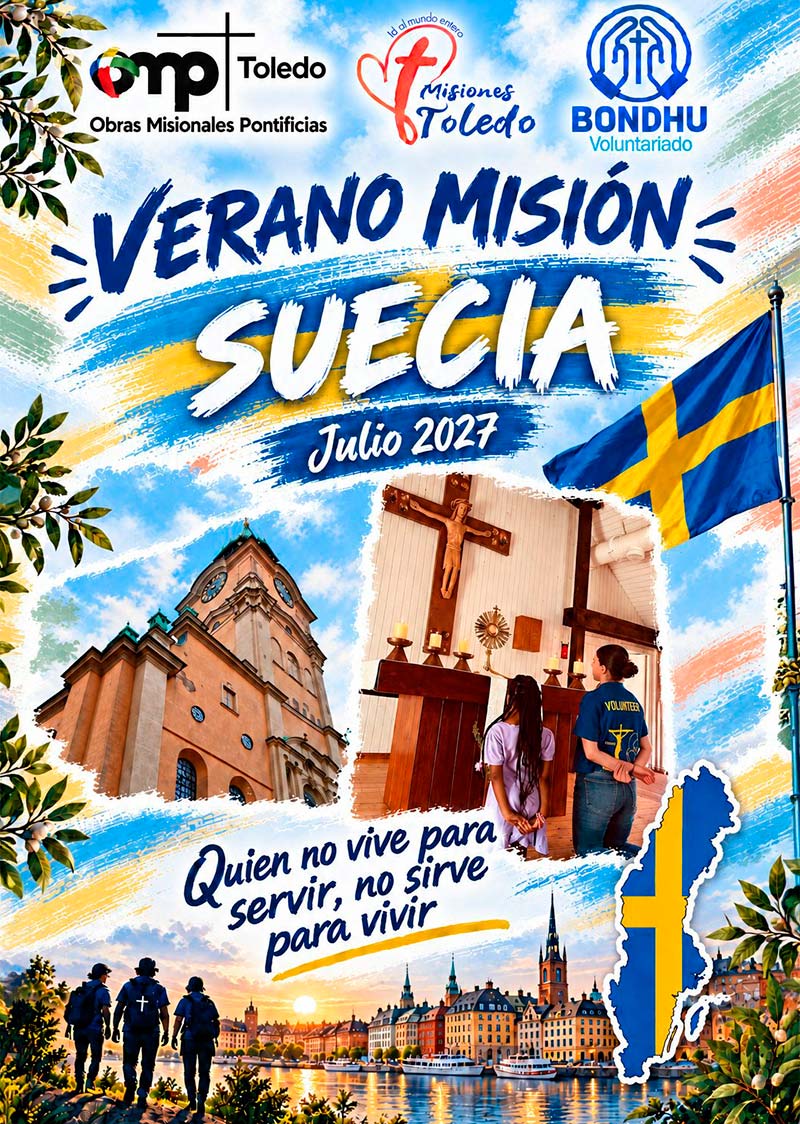 voluntariado obras misionales en suecia